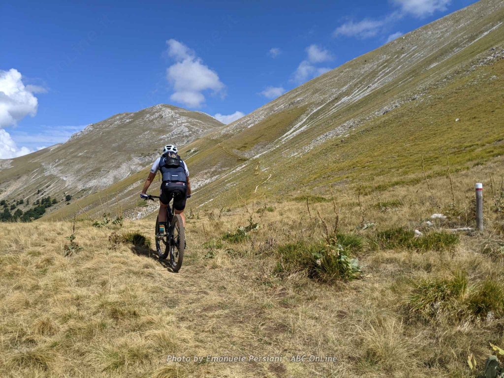 MTB-Touren in den Sibillini-Bergen mit dem Einzelfahrrad
